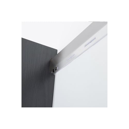 Image of Maykoosh Wall Mounted Storage Cabinet with Doors & Shelves Garage & Home Organization Metal /32x16x16 Cabinet