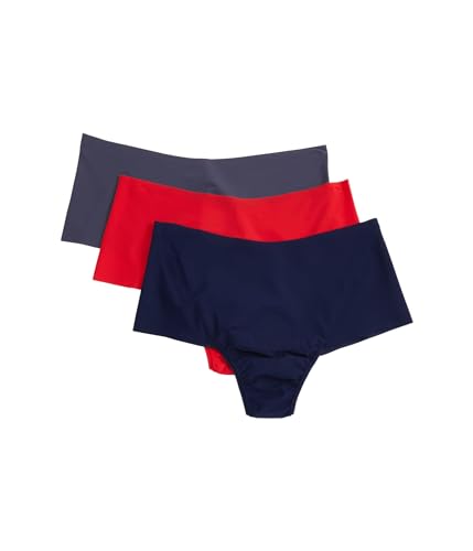Image of hanky panky - BreatheSoft High Rise Thongs for Women | Microfibre Knit Underwear Panties, Lingerie | Sizes (XS-XL), 3 pack