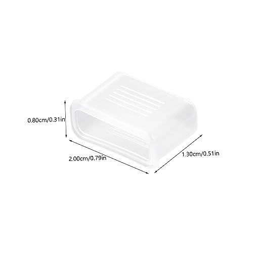 Cubiertas protectoras de silbato plástico 20 piezas miniatura 5
