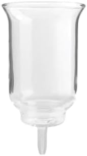 Yama CDM8 Replacement Middle Beaker - Borosilicate Glass For 6-8 Cup Cold Brew Towers, Heat-Resistant, Dishwasher Safe