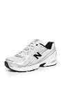 New Balance FuelCell 996 V4 Chaussures de tennis pour homme, Blanc/argent métallique 877 C 1, 14.5 Women/13 Men