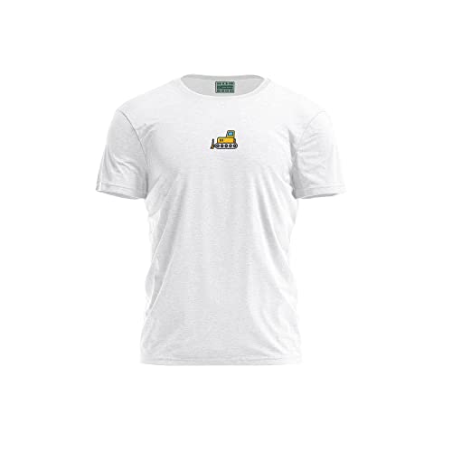 T-Shirt Blanc L Homme Butswi-101514-L Col Rond Vetement Classique