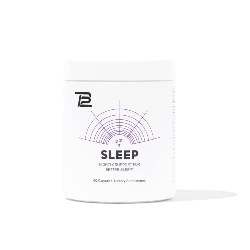 TB12 Sleep - Sleep Supplement with Magnesium, L-Theanine, Chamomile, GABA,