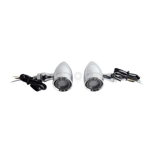 Indicateurs moto clignotant à LED étanches pour style Chopper et Custom - 3