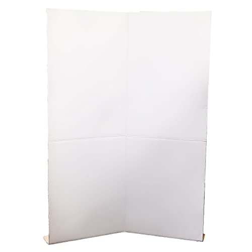 アースダンボール パーティション パーテーション ついたて リモート 背景 白 ダンボール 1セット 【1650×1200×5mm】【0661】 アースダンボール パーティション パーテーション ついたて リモート 背景 白 ダンボール 1セット 【1650×1200×5mm】【0661】