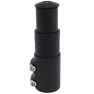 MABUSIYI Lenkererhöhung Fahrrad,Fahrrad Gabelschaft Extender,Fahrrad Vorbau Riser verstellbar Höhen-Adapter Aluminium für Radsport Bike Stem Extender für 28.6mm 1 1/8″ Mountainbike Rennrad MTB