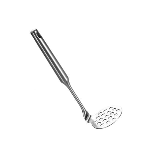 LABRIMP Prensador de Patatas Inoxidable Aplastador de Verduras para Purés de Herramienta de Cocina y Resistente para Camping y Picnics