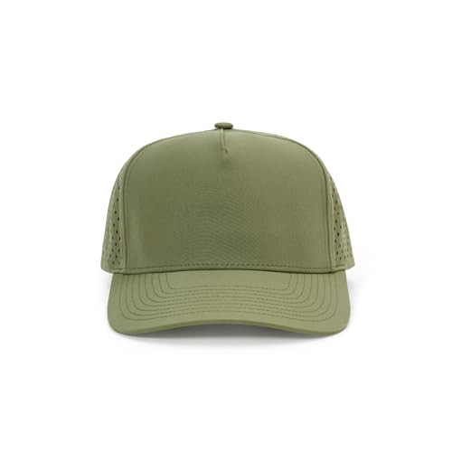 Image of Men Quick Dry Water Resistant Mesh Snapback Baseball Cap Adjustable Hat 22 inch-23.6 inch(56-60cm) for Golf Running Workout