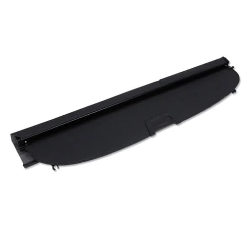 Protección para equipaje trasero de VW Tiguan 2009-2015: bandeja retráctil negra de coche
