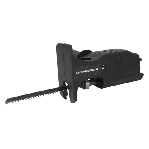 Yunseity Reciprocating Saw Adapter, Drill Saw Attachment, with 9 Replacement Saw Blade, Electric Drill Tools for Wood Pipe Cutting, YUNSEITYCGAW045VP1 - Image 7