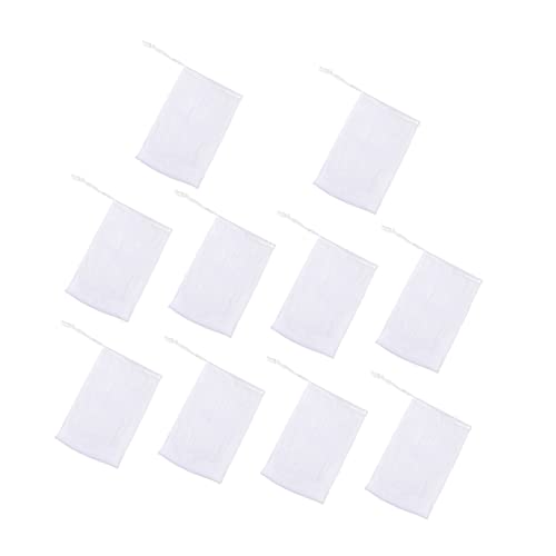 Beatifufu 10pcs Soap Bar Soap Cleansing Foaming Nets Maker Shower Net Handmade for Body Cleansing