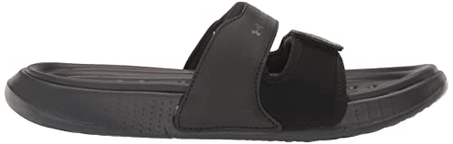 Under Armour Women's Ansa Studio Slide Sandal, Black (001)/White, 9 #TOP5