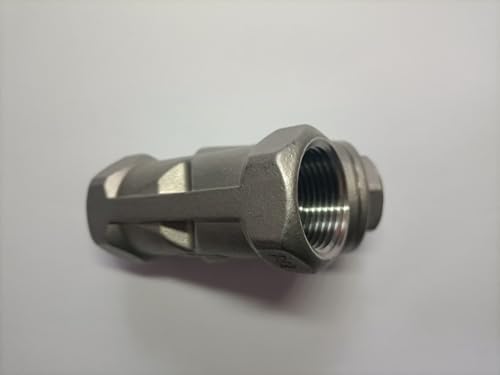 Image of 1 inch Y-Strainer 316 Stainless Steel, 800PSI High Pressure Water Filter with 40 Mesh Screen, ISO9001 & CE0036 Certified for Industrial, Hydraulic & Marine Systems - Compact Inline Pipe Strainer