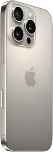 Apple iphone16 Pro de 256 GB: Smartphone 5G con Control de Cámara, grabación en 4K a 120 f/s con Dolby Vision y un Gran Salto en autonomía. Compatible con los AirPods; Titanio Color Desierto