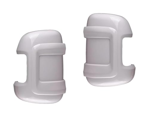 Coque de rétroviseur Fiat Ducato blanc anti-rayure paire de capuchons Boxer