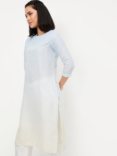 Image of Max Women's Cotton Regular Fit Casual Kurta