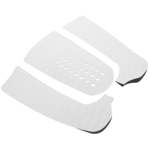 Hemoton Surfing Supplies Nonslip Mat Self-Adhesive Eva Pads for Surfboard Tail Lightweight Durable