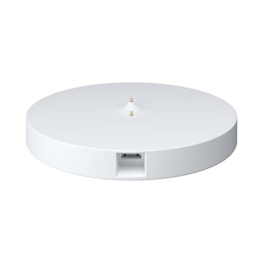 Ultimate Ears Power Up Ladestation, Kompatibel mit den Bluetooth-Lautsprechern Boom 3, Megaboom 3, Blast & Megablast, Zum Aufladen Zuhause und Unterwegs, Minimalistisches Design - weiß