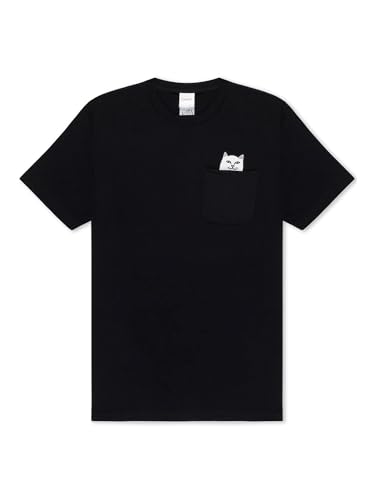 RIPNDIP Lord Nermal Pocket T-Shirt - Black II - LG
