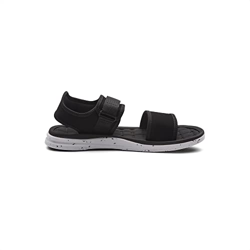 Image of Volcom Men's Recliner Slide Sandals - Comfort Foam Footbed, Water-friendly Nubuck Strap Slides