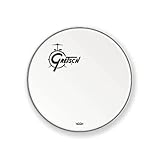 Diámetro en pulgadas: 20" Gretsch Parche bombo, Bassdrum head, Ambassador blanco rugoso 20\'\', GRDHCW20O