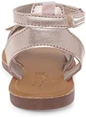 OshKosh B'Gosh girls Os22k05b Sandal, Rose Gold, 12 Little Kid US | Image 2