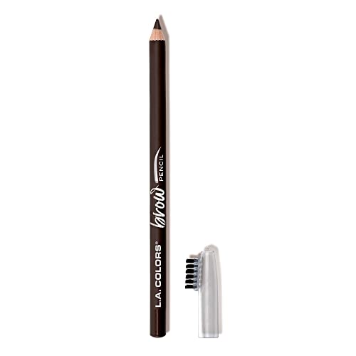 L.A. COLORS On Point Brow Pencil, Dark Brown CBP396