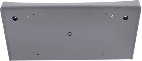 Evan Fischer License Plate Bracket Compatible With 2004-2007 Bmw 525I, 2006-2007 Bmw 525Xi, 2009-2010 Bmw 528I Xdrive & 2008-2010 Bmw 528I Primed-Gray, W/M Pkg, Sedan/Wagon Front #TOP17