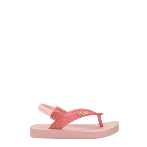 Mini Melissa Sun Long Beach Baby Rosa Glitter 35762-23/24