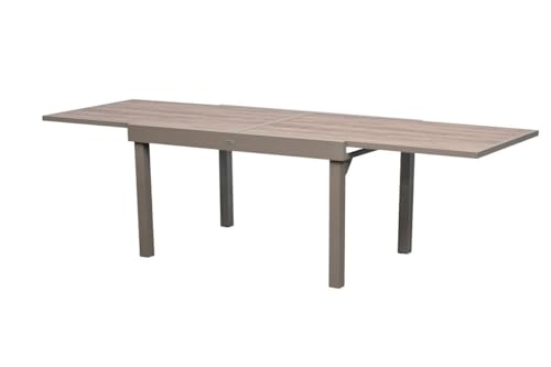 Hespéride - Table de Jardin 10 Places Piazza Extensible café