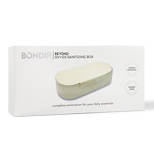 Image of Beyond UV+O3 Sanitizer Box and Universal Charger UV and Ozone Disinfector for Phone, Mask, Makeup Brush, Nail Tool (Almond Oil)