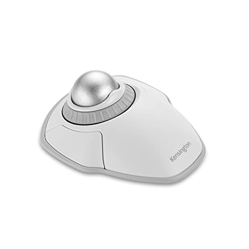 Kensington Orbit kabelloser Trackball mit Scrollring, professionelle Maus mit Bluetooth, (2,4 GHz...