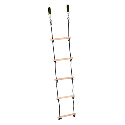 Échelle de corde en bois VANZACK pour balançoire extérieure et structure de grimpe enfants