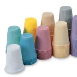 Multi Use Drinking Plastic Cups (1000ps).05 oz, Gray