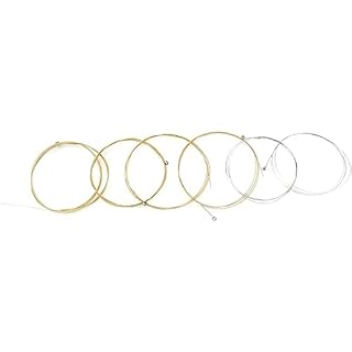 Pack de 6 Cordes de Guitare en Acier de Remplacement pour Guitare Acoustique (Ensemble de 4 cuivres et 2 argents) Mode… - Les Beatles, Paul McCartney, John Lennon, RIngo Starr, George Harrison Pack de 6 Cordes de Guitare en Acier de Remplacement pour Guitare Acoustique (Ensemble de 4 cuivres et 2 argents) Mode… – Image 2