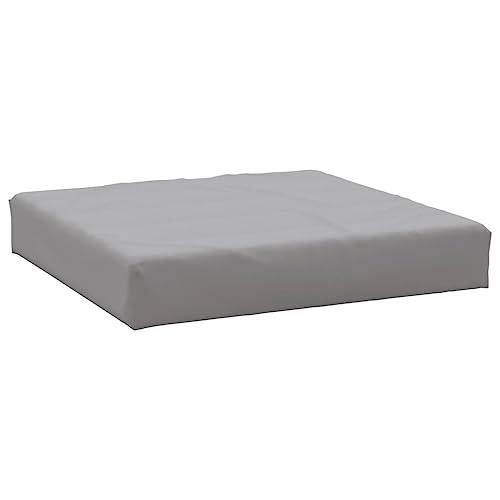 Cojines para palets de jardín tela Oxford gris pack 3 cojines acolchados sofá palé 6