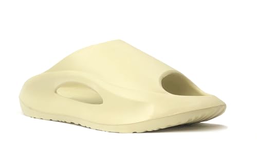 REDVOLUTION Unisex Adults Cloud Slides Men Women Soft Comfy Slippers (M(10.5-11.5), 737 khaki)2