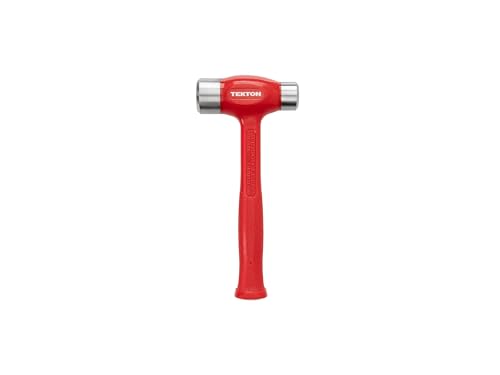 TEKTON 43 oz. Short Handle Flat Steel Face Dead Blow Hammer | HDB41043 | Made in USA
