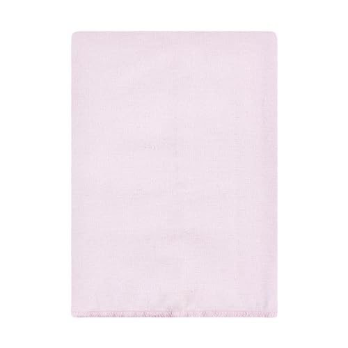 Image of Hudson Baby Unisex Baby Cotton Poly Flannel Burp Cloths Bundle, Lilac Elephants, One Size