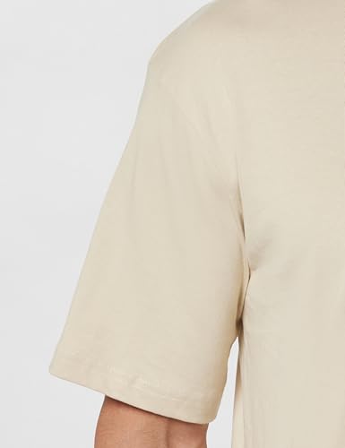 Image of Veirdo 100% Pure Cotton Drop Shoulder Oversized Baggy Fit Half Sleeve Plain Solid Round Neck Multicolor T-Shirt Combo for Men (Pack of 3) (Sizes S-2XL)