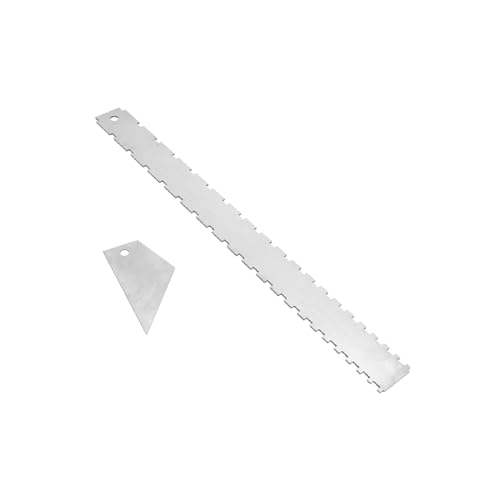 Hellery マンドリン ベース フォークギター用 ギターネック定規とフレットロッカー 軽量