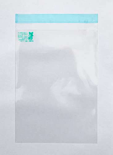 エコ 環境対応(バイオマスフィルム) OPP透明封筒 A5 30μ(0.03mm) 横160×縦220+フタ30mm テープ付 【500枚】