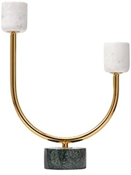 candle-holder Stainless Steel Candlestick Retro Home Furnishings Romantic Modern Candlelight Dining Table Simple Marble Candlestick Decoration candlestick