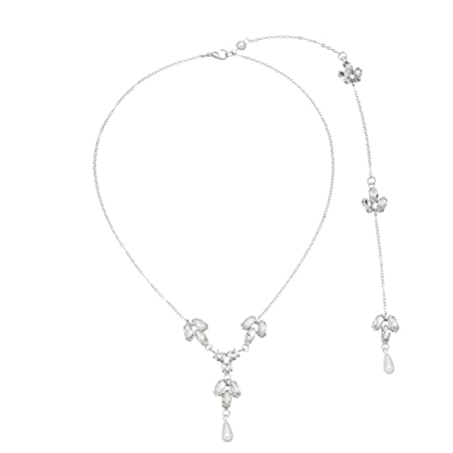 Collier de dos mariage perles et diamants pour une allure royale