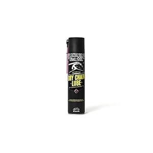 Muc-Off Lubrifiant Moto – 400 ML – Lubrifiant pour Moto de Qualité Supérieure – Adapté aux Conditions Météo Sèches Noir/Rose