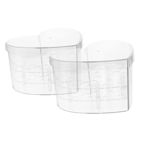 Boîtes à fleurs acrylique JECOMPRIS en cœur | Support transparent élégant de qualité supérieure