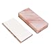 Eyelash Grafting Pallet with Cover, Dust-proof Acrylic Lash Tile holder, Eyelash Extensions Storage Gasket Pads for Beauty Artist Salon Beginners (Marble Pink)