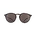 ThinOptics Connect Case + Round Sunglasses, Tortoise/Brown, 140mm,50.8mm