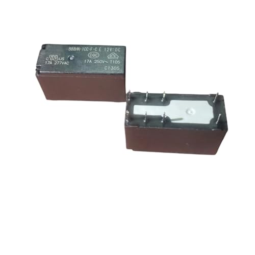 Relais 12VDC 17A haute performance à 8 broches pour commutation stable