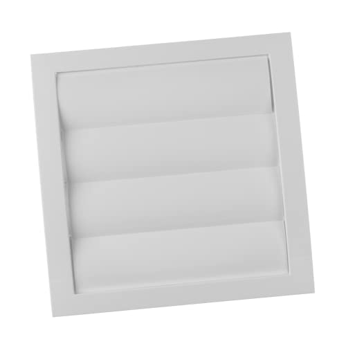 EUROPLAST Ø 150mm Weiß Lüftungsgitter mit beweglichen Lamellen Jalousie Abschlussgitter Rückstauklappe Verschlussklappe